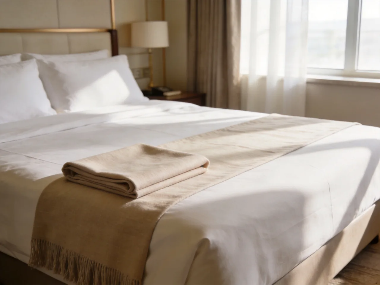 Custom hotel bed runners — Suite Linens OEM/ODM