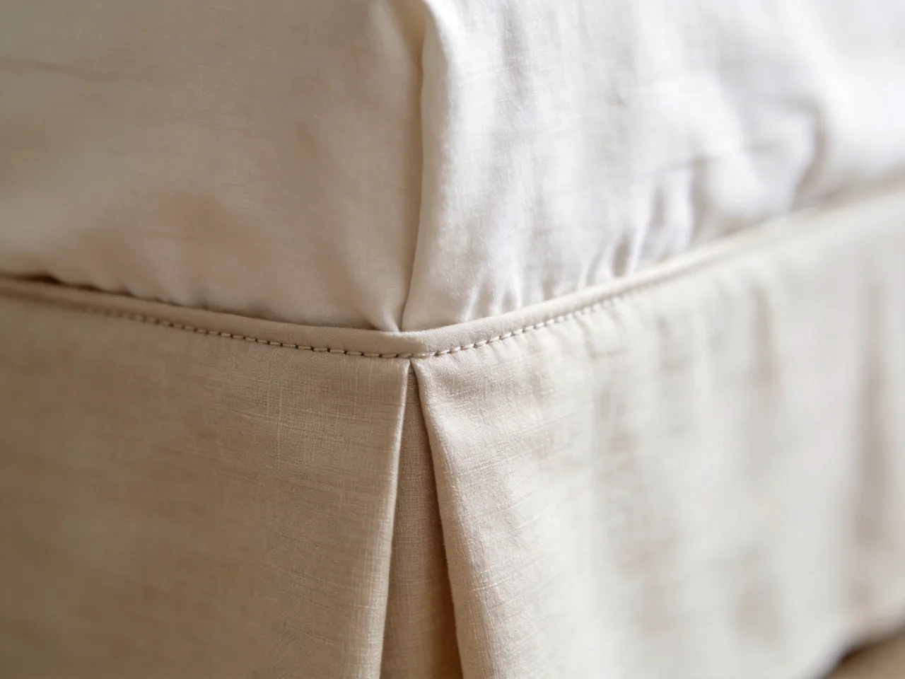 Bed Skirts detail — Suite Linens